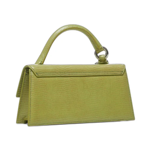 Logo Lettering Embossed Tote Bag