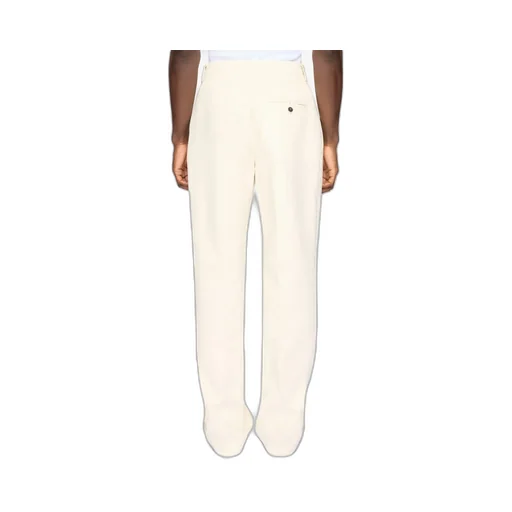 Tapered Mid-Rise Trousers
