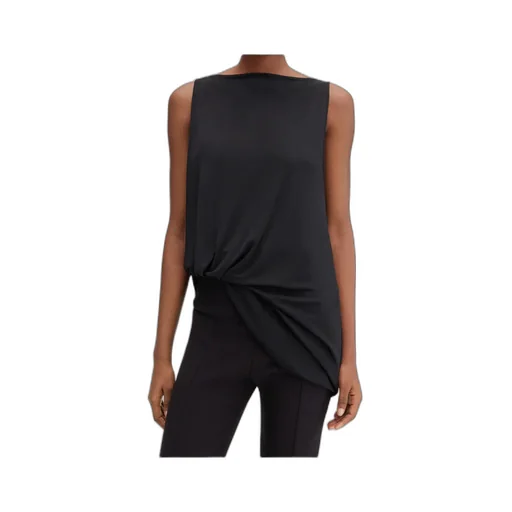 Twist Detailed Asymmetric Tank Top