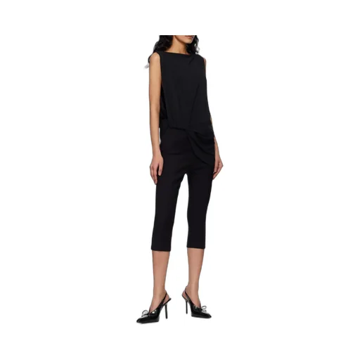 Twist Detailed Asymmetric Tank Top