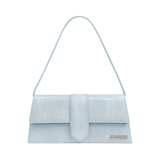 Le Bambino Long Logo Plaque Shoulder Bag