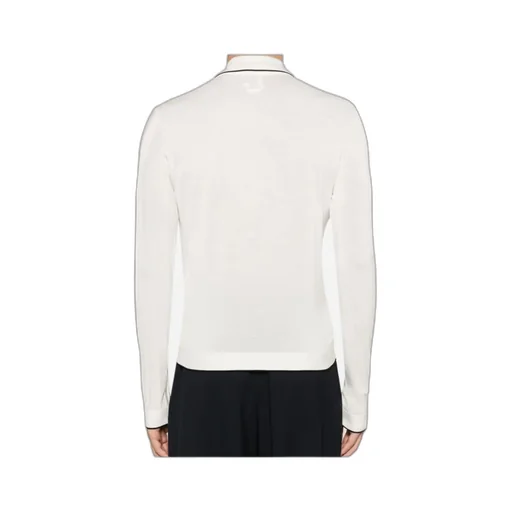 Lapel Long-Sleeved Polo Shirt