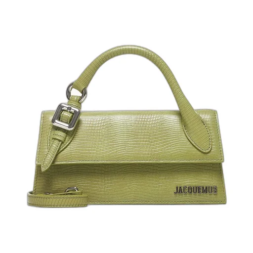 Logo Lettering Embossed Tote Bag