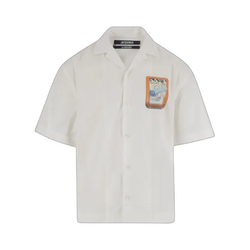 Graphic Printed Short-Sleeved Shirt