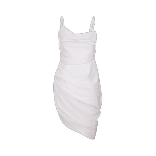 Asymmetrical Gathered Dress