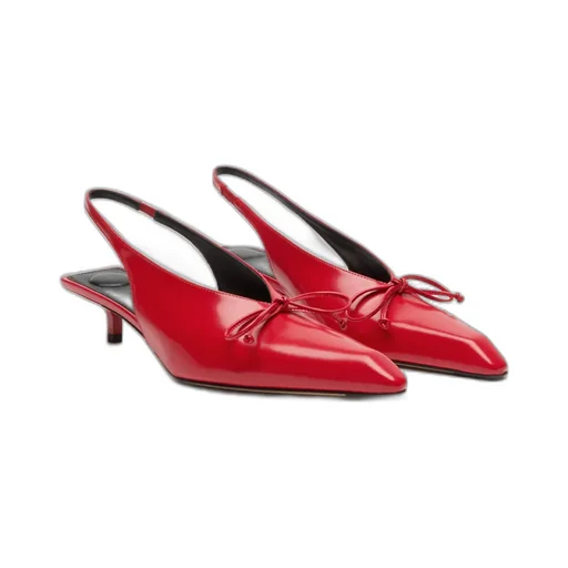 Sling-Back Kitten Heels