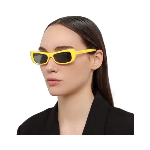 Capri Celadine Rectangular Sunglasses