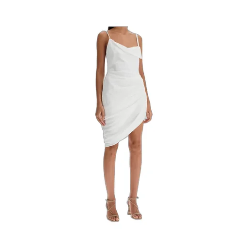 Asymmetrical Gathered Dress