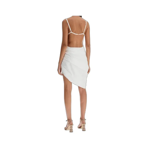 Asymmetrical Gathered Dress