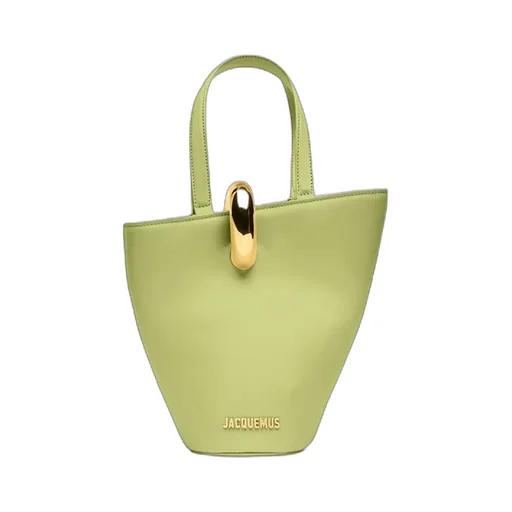 Le Petit Bombola Logo Plaque Bucket Bag
