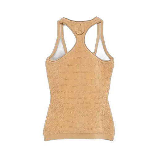 Square-Neck Sleeveless Vest