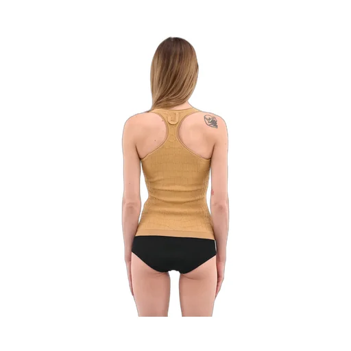 Square-Neck Sleeveless Vest