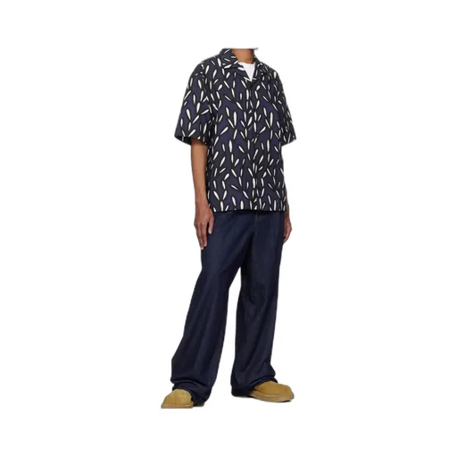 Graphic Print Short-Sleeve Shirt