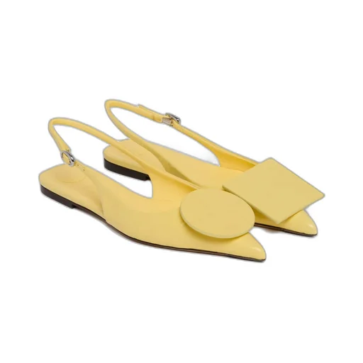 Pointed Toe Slingback Flats