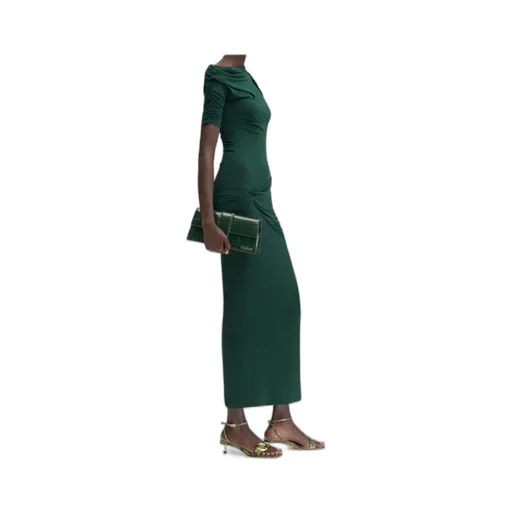 Asymmetrical Draped Dress