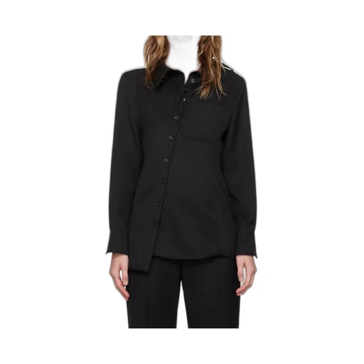 Asymmetric Button-Up Shirt