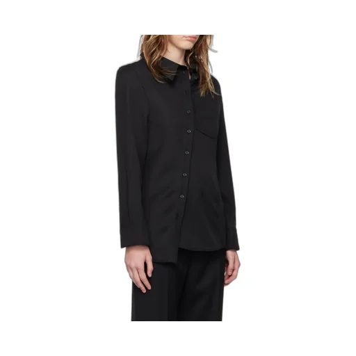 Asymmetric Button-Up Shirt