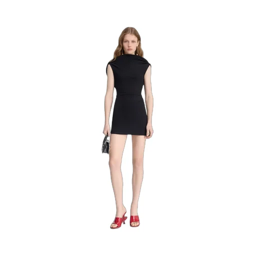 La Robe Bordo Sleeveless Mini Dress