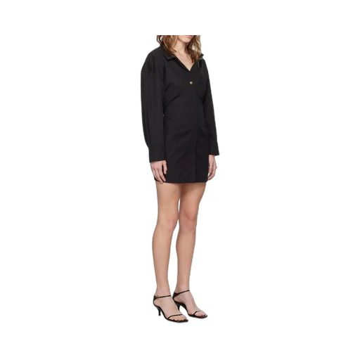 Asymmetric Shirt Dress