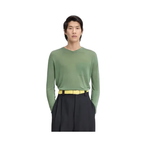 V-Neck Knit Sweater