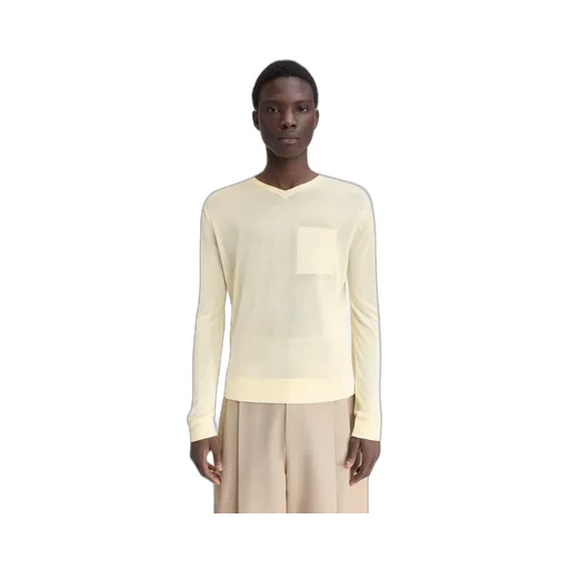 V-Neck Knit Sweater