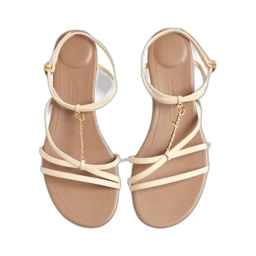 Round Head Flat-Soled Sandals
