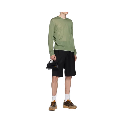 V-Neck Knit Sweater