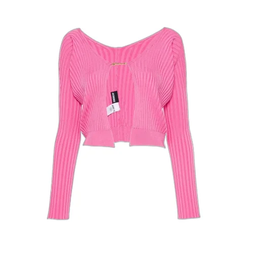 Logo Plaque Long-Sleeved Cardigan