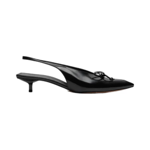 Sling-Back Kitten Heels