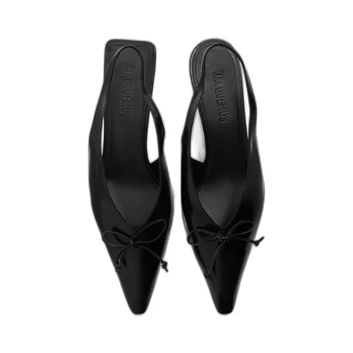 Sling-Back Kitten Heels