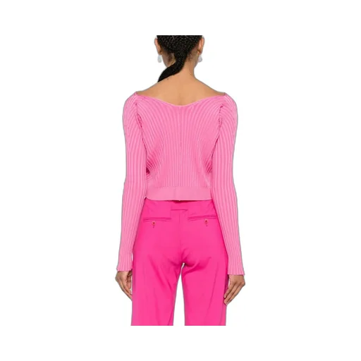 Logo Plaque Long-Sleeved Cardigan