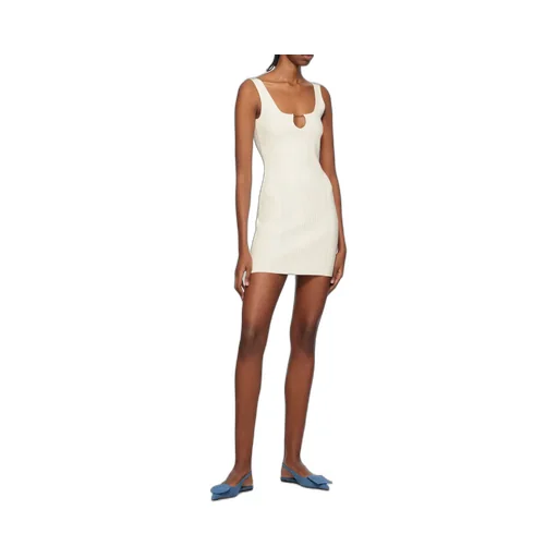 Scalloped Mini Dress