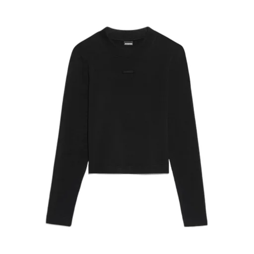 Logo Patch Long-Sleeve Top