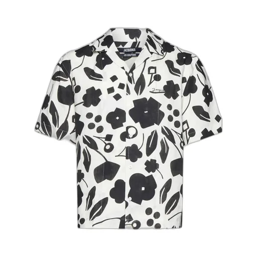 Graphic Print Short-Sleeved Shirt