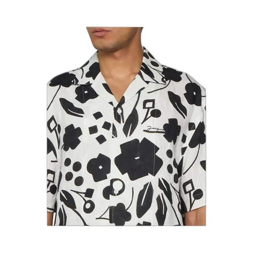 Graphic Print Short-Sleeved Shirt