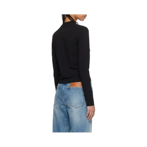 Logo Patch Long-Sleeve Top