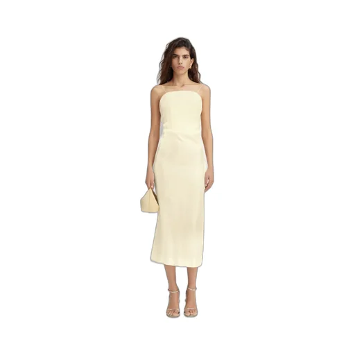 Thin Strap Mid-Length Dress