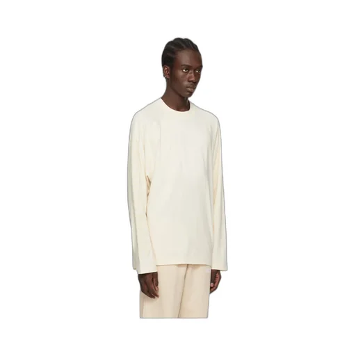 Le T-Shirt Typo Long-Sleeve Cotton T-Shirt