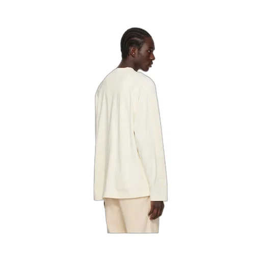 Le T-Shirt Typo Long-Sleeve Cotton T-Shirt
