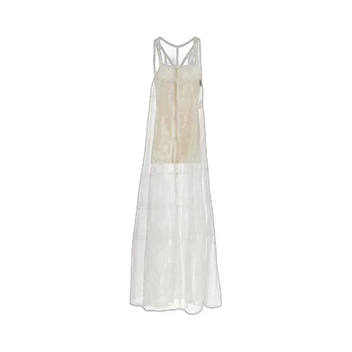 Wide-Necked Dress