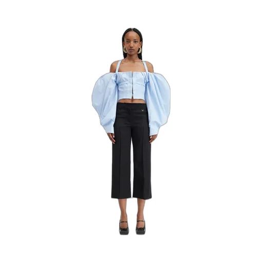 Bubble Sleeve Top