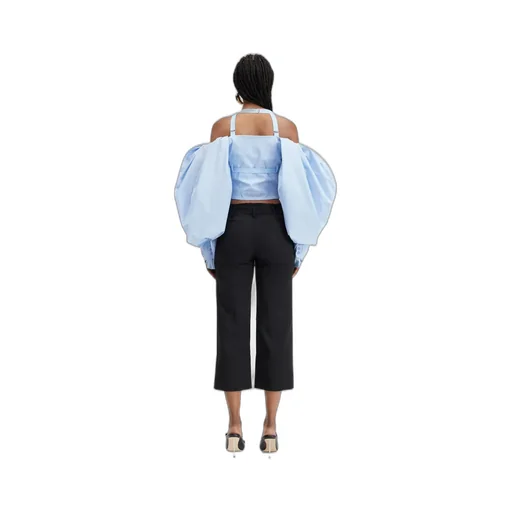 Bubble Sleeve Top