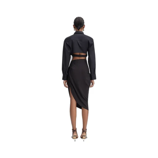 La Jupe Saudade Draped Skirt