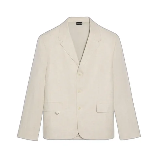 Buttoned Long-Sleeved Jacket