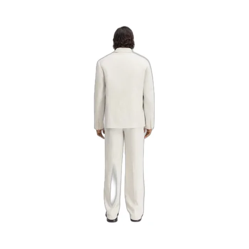 Buttoned Long-Sleeved Jacket