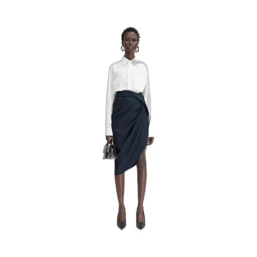 La Jupe Saudade Draped Skirt