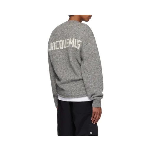 Logo Intarsia Knit Sweater