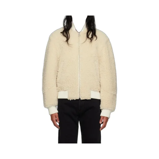 Le Blouson Pilou Shearling Bomber Jacket