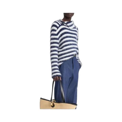 Turtleneck Striped Sweater