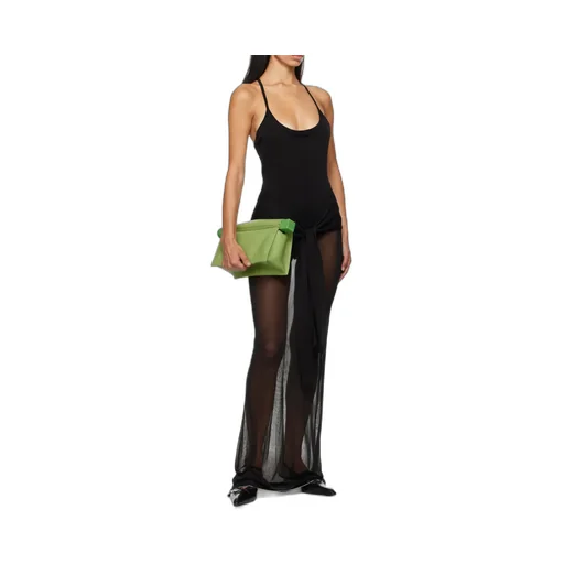 Semi Sheer Long Dress